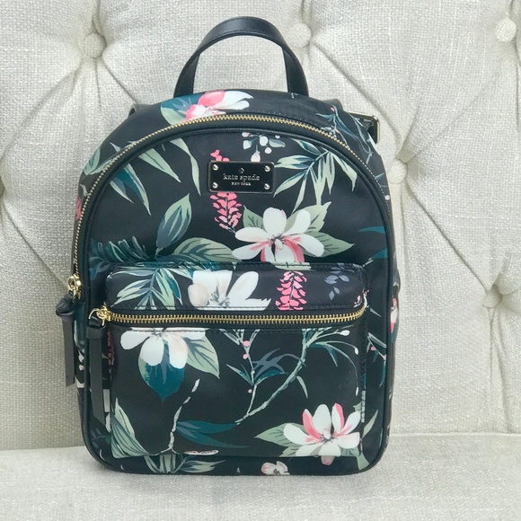 kate spade Handbags - NWT Kate Spade Small Bradley Floral Backpack